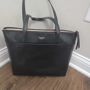 Kate Spade Black Saffiano Leather Tote